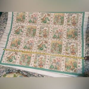 Vintage Peter Rabbit baby/toddler quilt